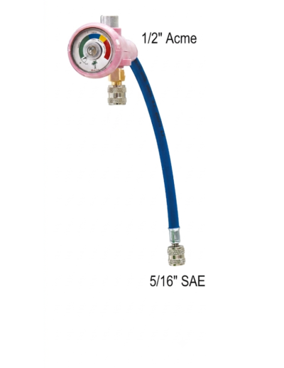 Pressure Gauge for R410A Cylinders (Self-Service Refill) - Gaz Frigorifique France