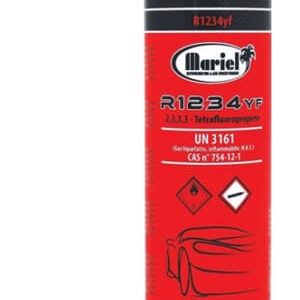 R1234yf Refrigerant Gas Cylinder 950g – 1/2" ACME LH Valve (T-PED Certified) - Gaz Frigorifique France