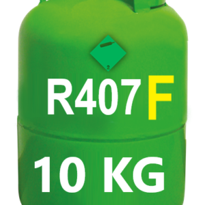 R407F Refrigerant Gas – 10 kg Refillable Cylinder 1/4 valve - Gaz Frigorifique France