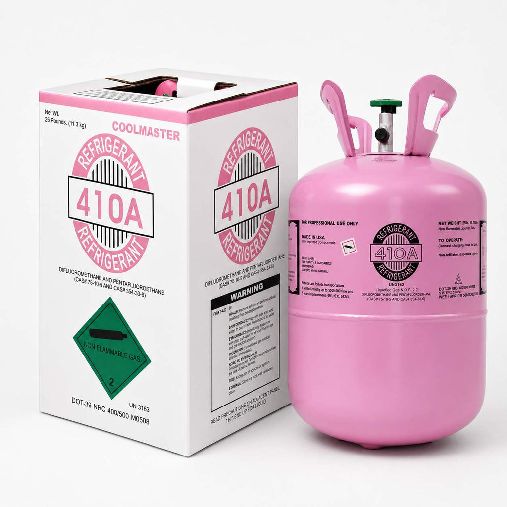 25lb R-410A Refrigerant sealed - Gaz Frigorifique France