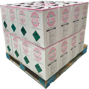 Full Pallet – 40 × 25lb R-410A Refrigerant, Free Freight - Gaz Frigorifique France